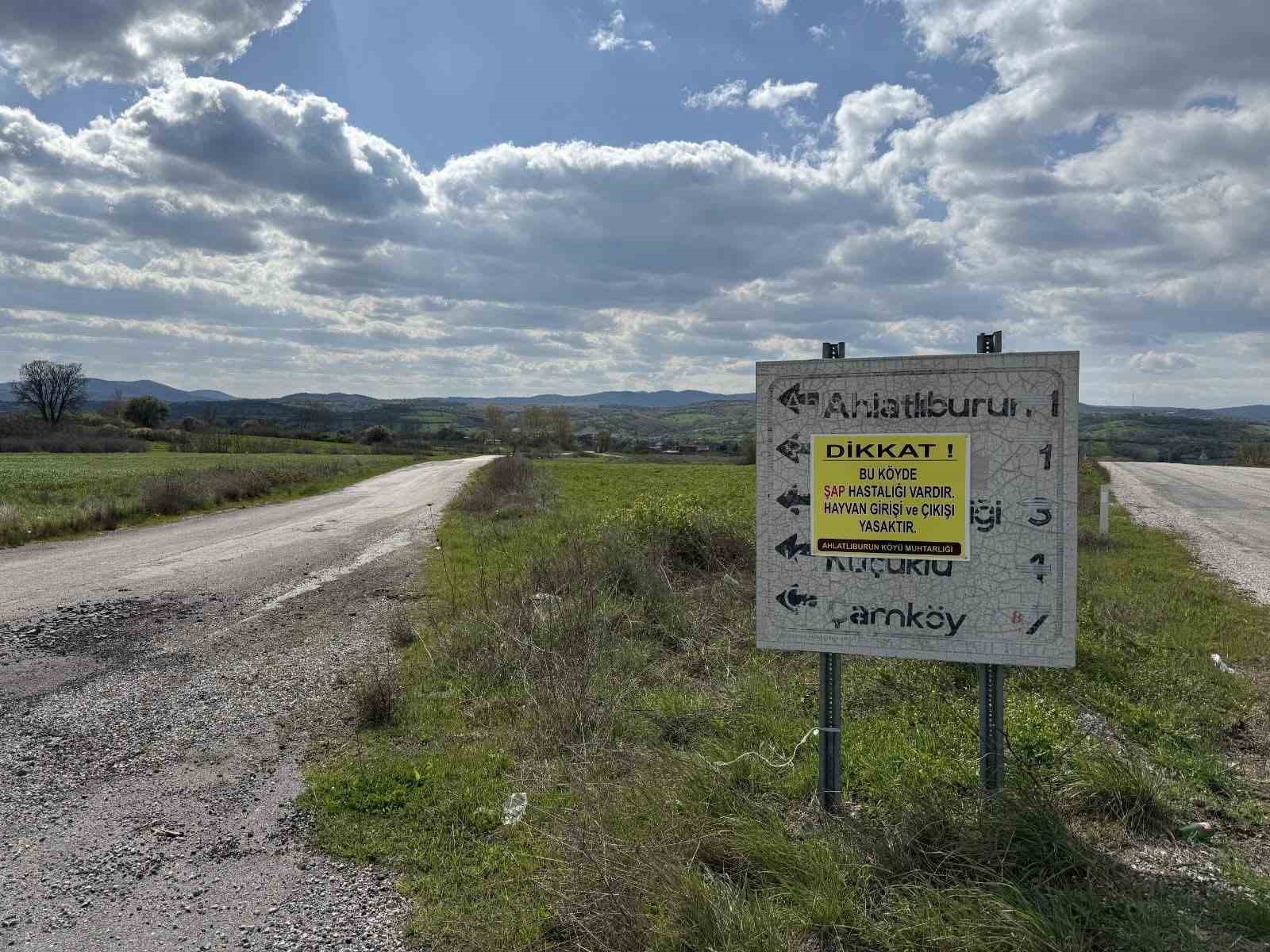 canakkalede-bir-koye-daha-sap-karantinasi