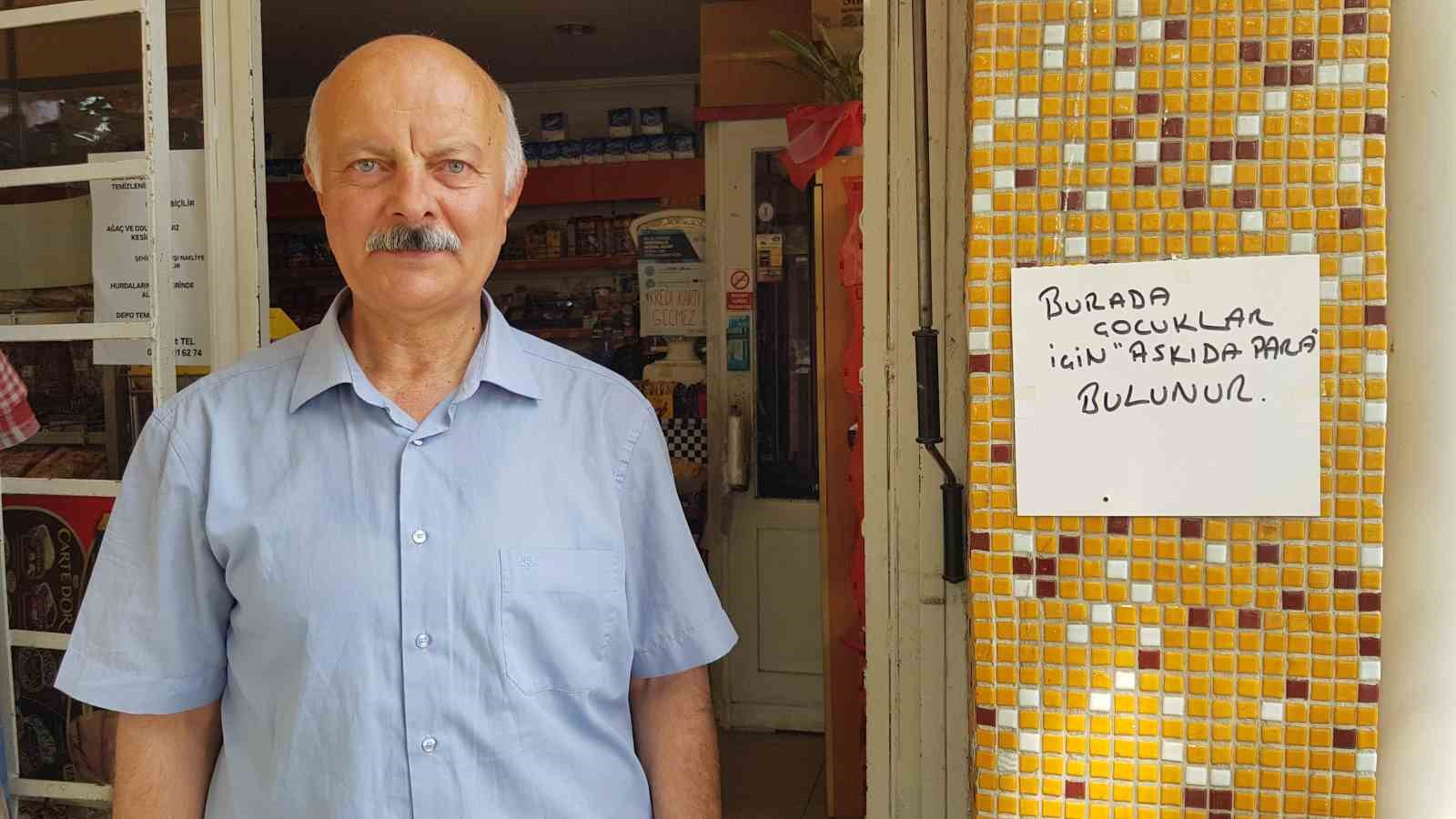 market-sahibi-askida-para-ile-cocuklara-destek-oluyor